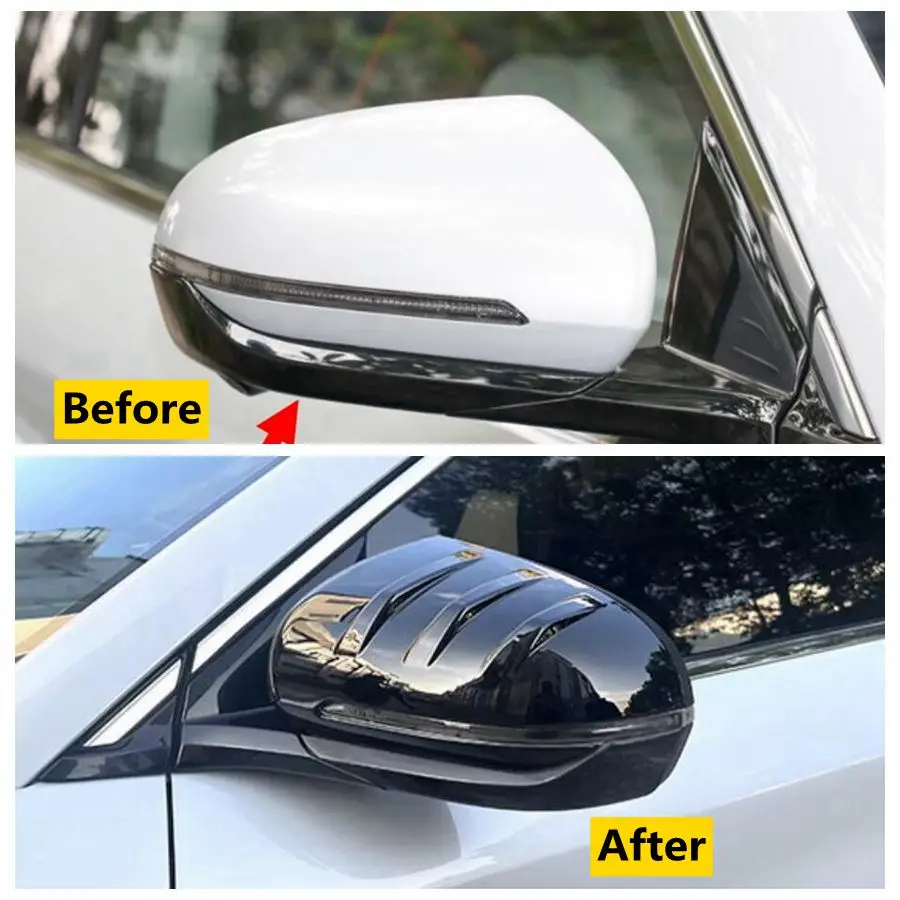 Anti Scratching Sports Rearview Mirror Decor Protector Shell Cap Wing Cover For BYD Atto 3 Yuan Plus 2022 - 2024 Car Accessories