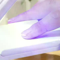 36W Mini Nail Dryer LED UV Light Portable Home Manicure Lamp With USB Cable For Gel Based Manicuring Nail Tool
