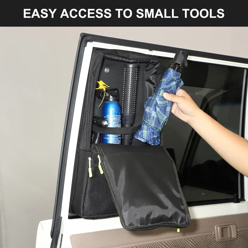 

Car Trunk Cargo Storage Bag Organizer Pocket For Toyota LC76 (5 doors) 2007+ Stowing Tidying Interior Accessories