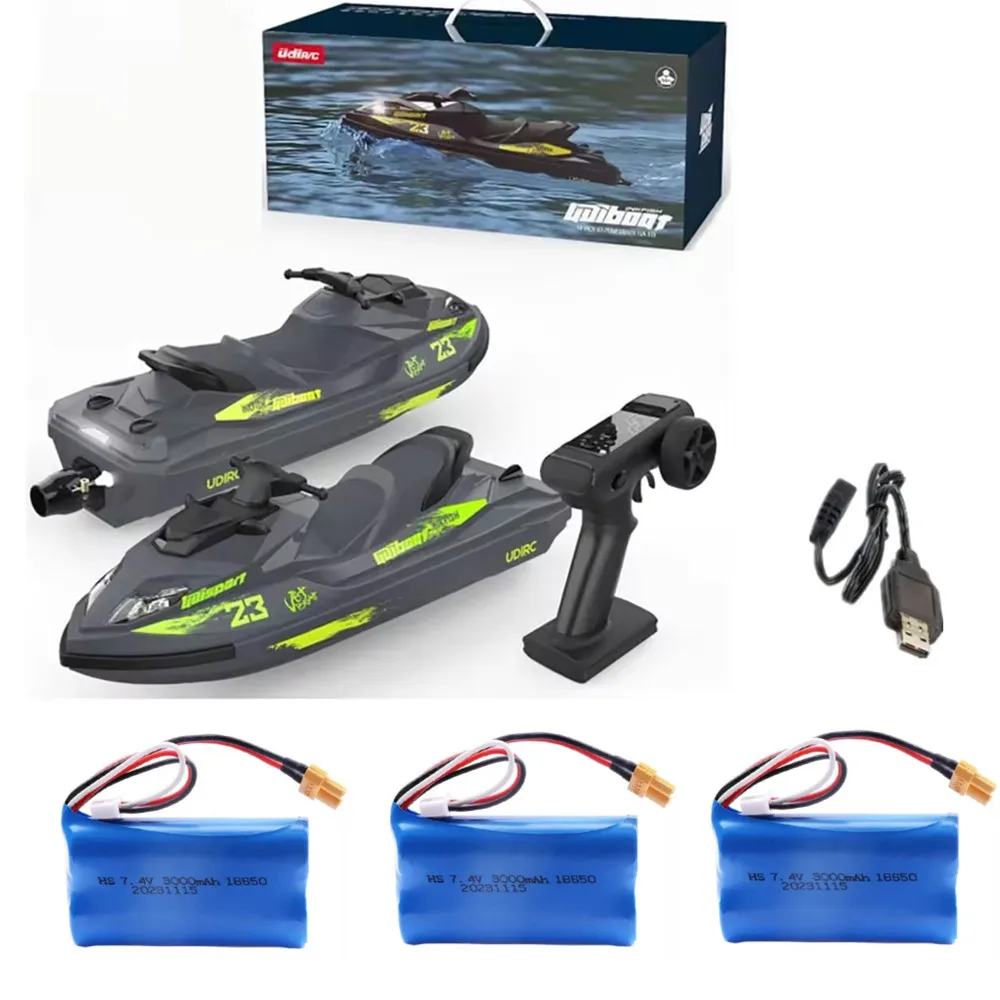 

Запасной аккумулятор UDI023 7,4 В, 3000 мАч, USB-зарядное устройство, UDI923 RC Boat Battery XT30, аксессуары UDI023