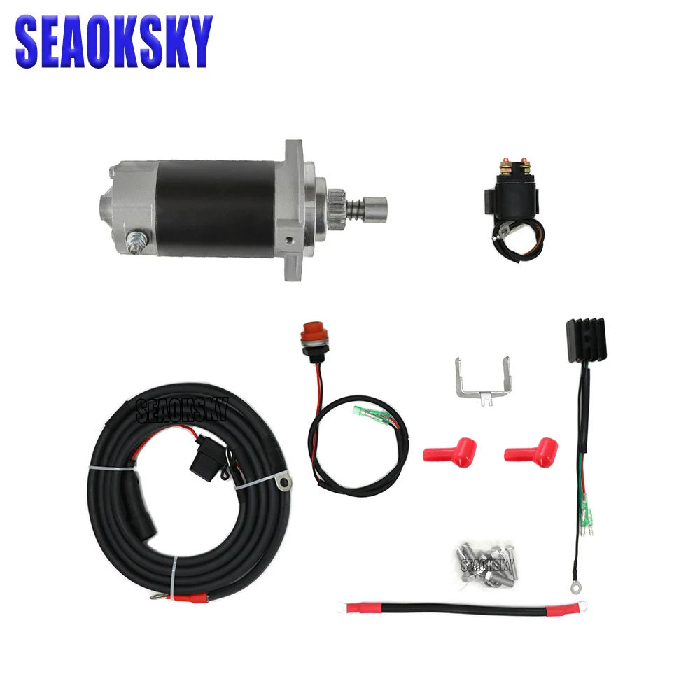 M50 Electric Start Kit For Tohatsu 50HP 2 Stroke Outboard Motor M50D2