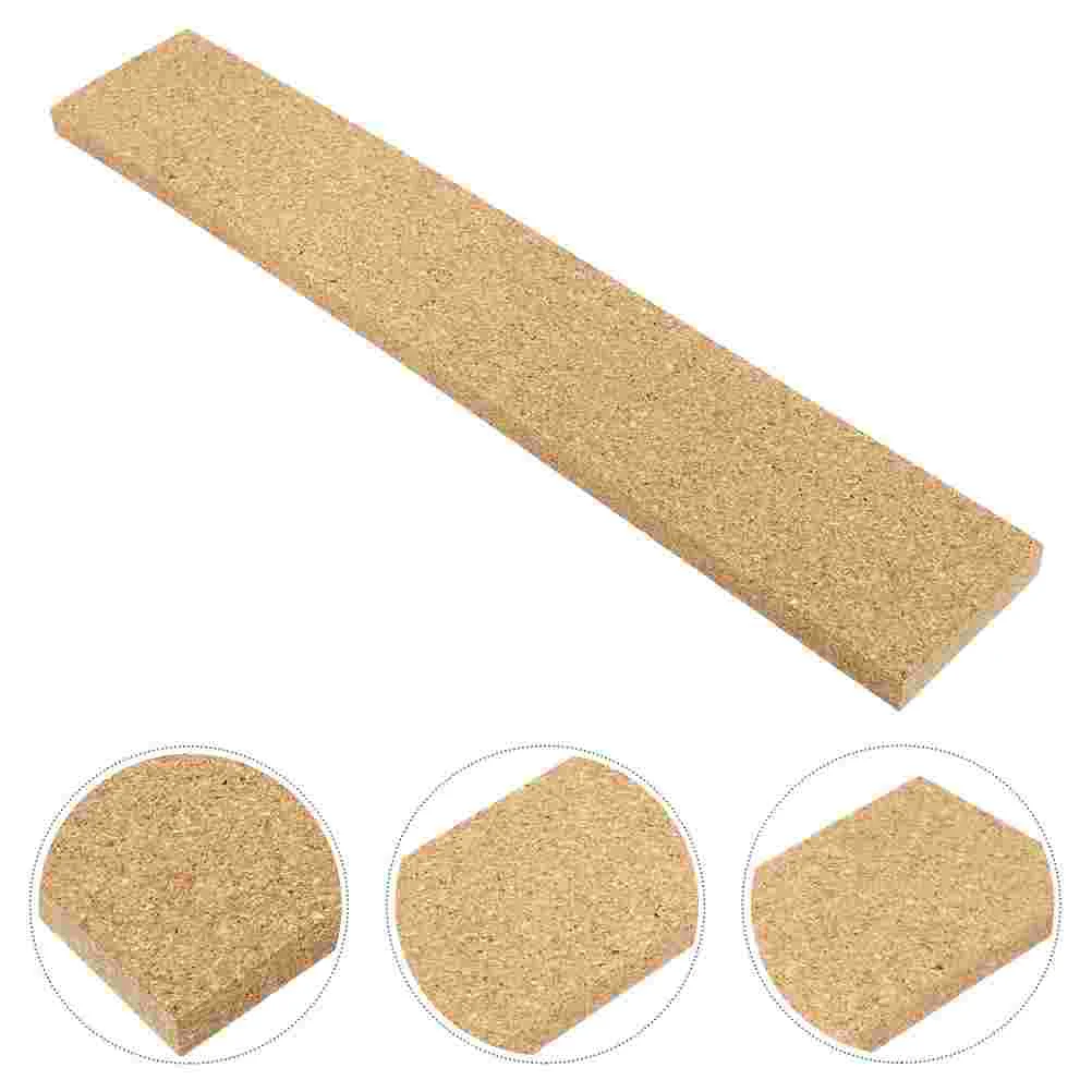 3 Pcs Self-adhesive Cork Strips Board Memo Message Bulletin Photo Wall Office Supplies Home Frameless