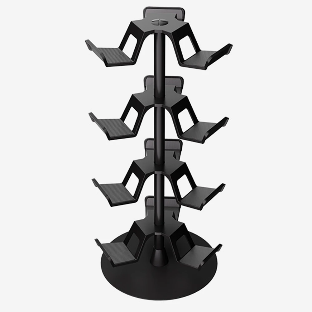 【2025 NEWLY】Rotatable 4-Tier Gaming Controller& Headset Stand For  For PS5 Switch Multi-Tier Headphone Holder