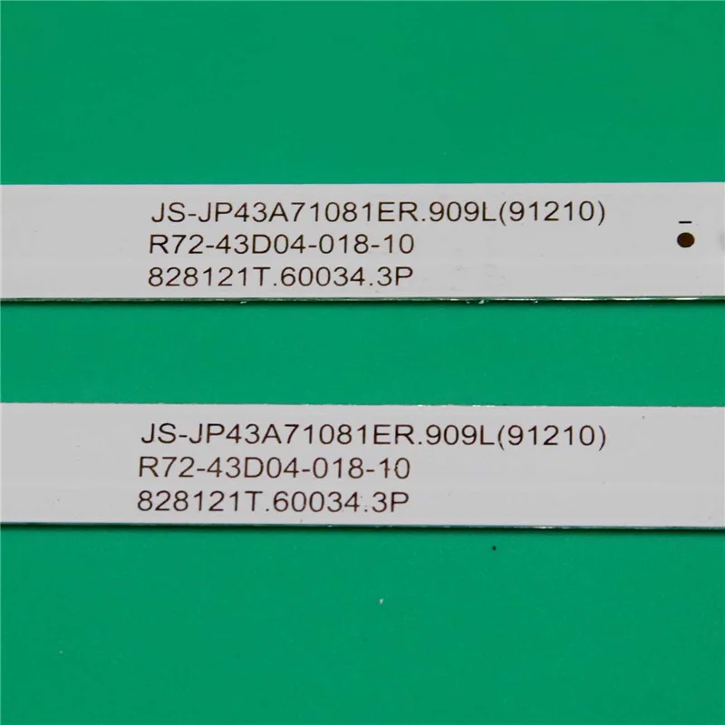 LED Backlight Strip For TD Systems K43DLJ10US K43DLJ12US Bars JS-JP43A71081ER.909L R72-43D04-018 Kits Bands For VHIX-43F169MSY