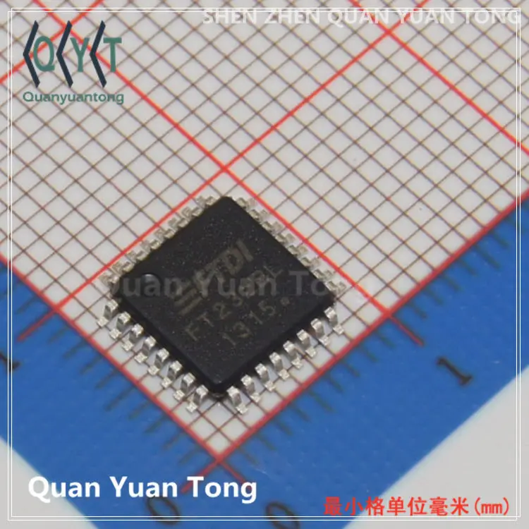 New original FT232BL QFP32 USB serial port chip integrated IC patch electronic components