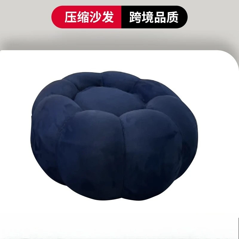Compressed Rainbow Sofa Dopamine Color Internet celebrity Living Room Rainbow Petals Single Chair Reading Corner Bedroom Balcony view 6