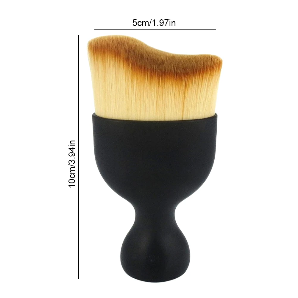 فرشاة غبار داخلية للسيارات، فرشاة تفصيل السيارة خالية من الخدش، شعيرات ناعمة من ألياف النانو، فرشاة تفصيل لمكيف الهواء للوحة القيادة