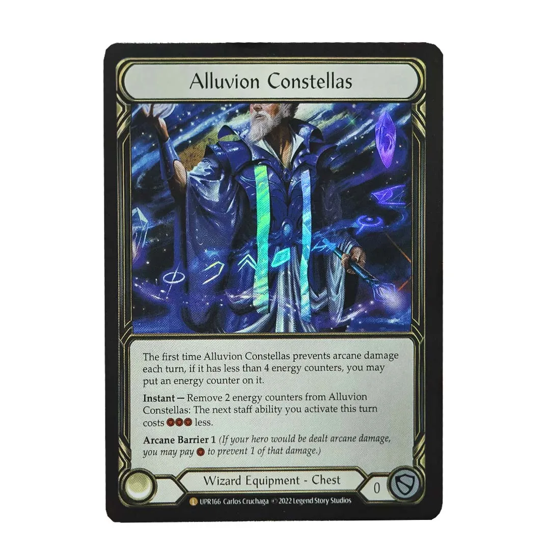 Premium Flesh and Blood Foil Proxy Cards Full Art Holo FAB Legendary Equipment Instant Cards For Viserai Lexi Fai Deck Building
