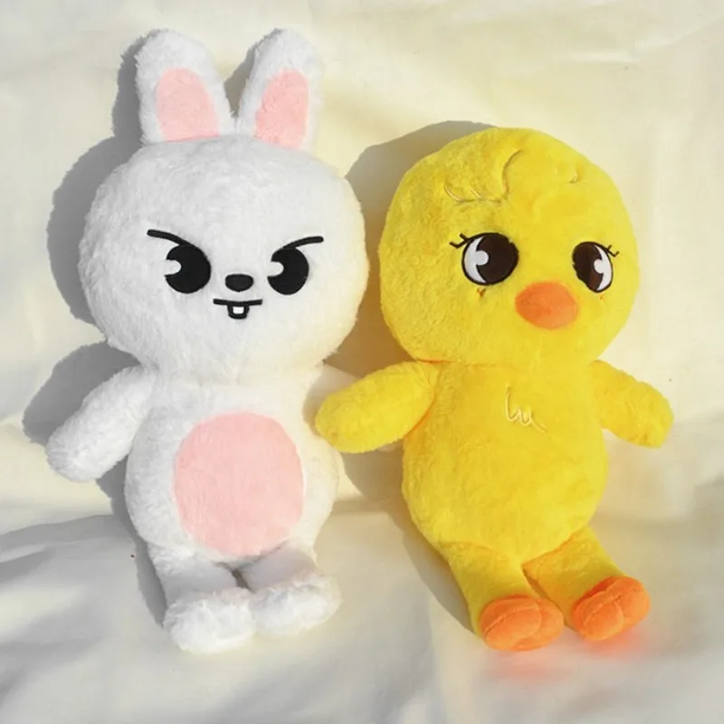 50cm Kpop Skzoo Plush Toy Wolfchan Kawaii Cartoon Stuffed Animal Plushie Doll Large Size   Sleeping Pillow Gift view 2