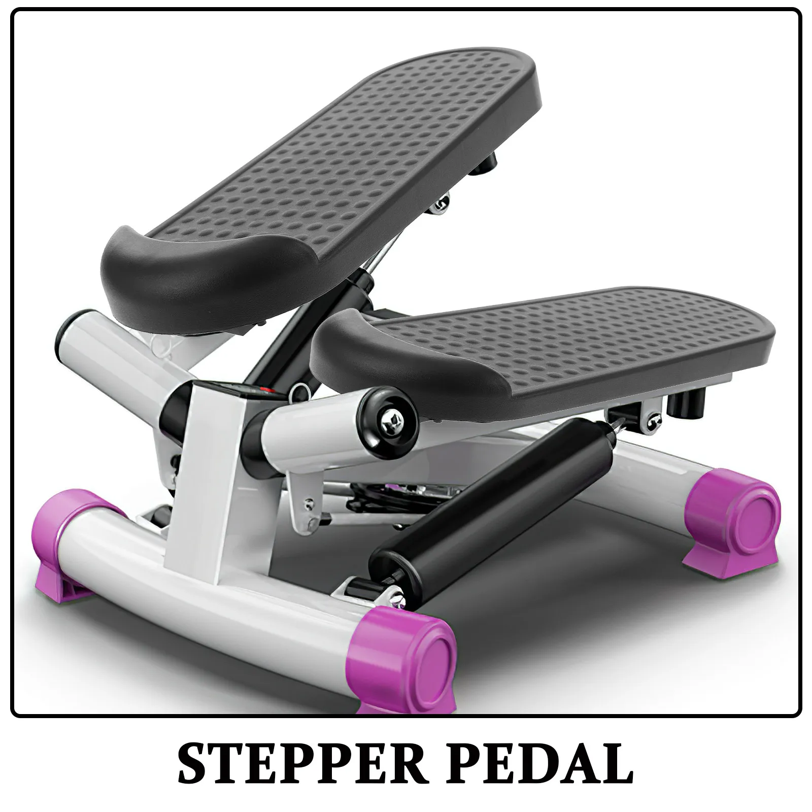 1Pair Robust Plastic Elliptical Replacement Pedals Lightweight Step Platform for Home Workout Aerobic Stepper Yoga Step Up