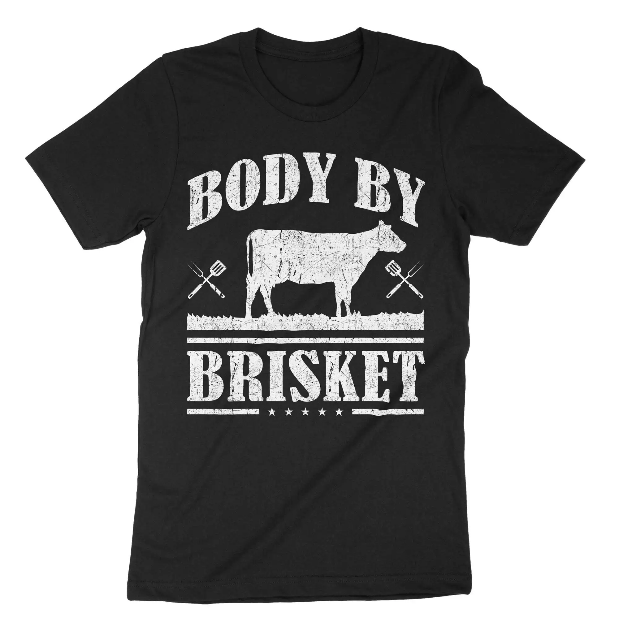 Body By Brisket Grilling T Shirt I Do Bbq Dad Grillmaster Funny Beef