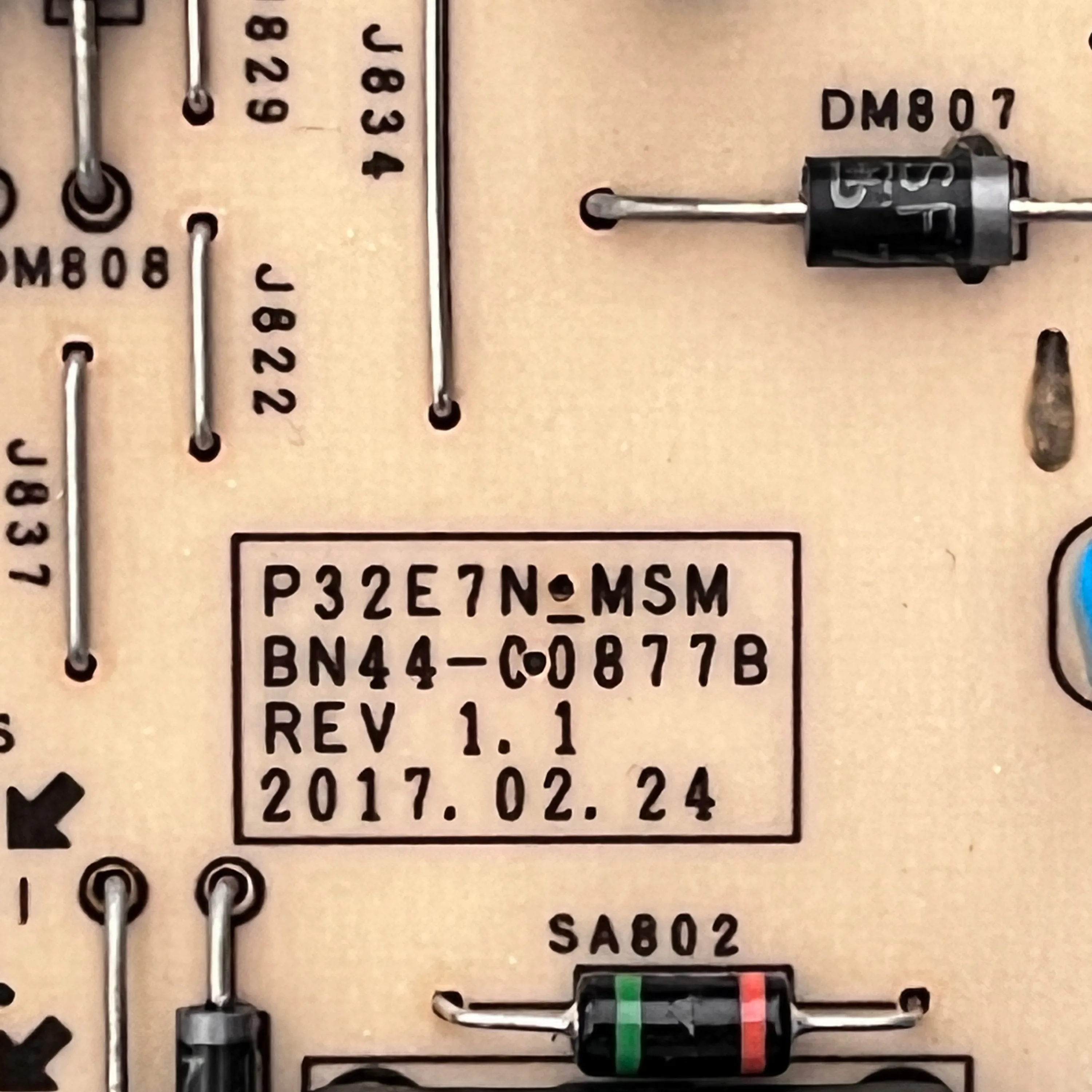 Papan catu daya TV asli BN44-00877B Properly bekerja dengan benar dan UNTUK LCD TV Parts bagian TV