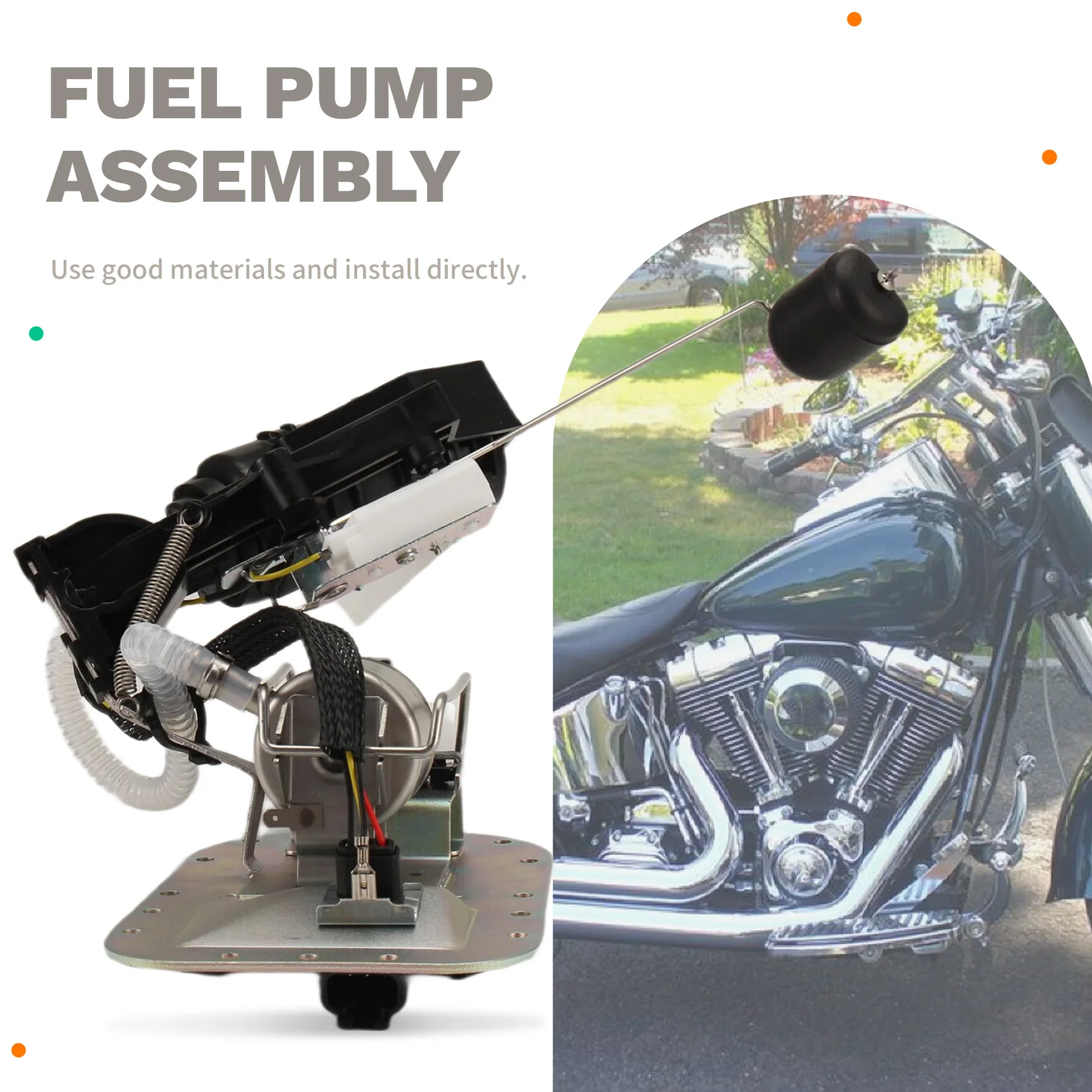 

AB96-для Davidson 2002-2005, совместимый 75132-01D HFP-A321 топливный насос мотоцикла в сборе, аксессуары, детали