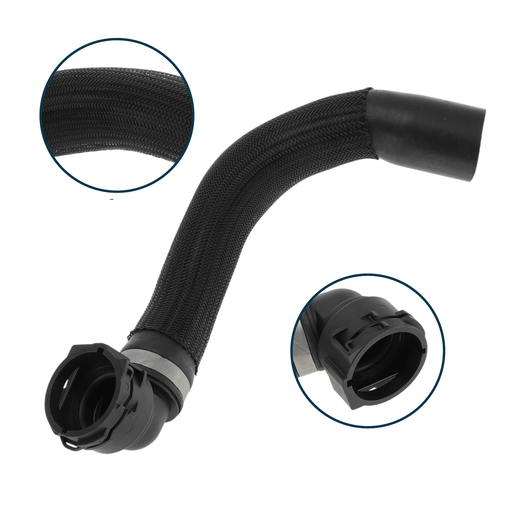 Wąż chłodnicy UXCELL, wąż nagrzewnicy, wąż wylotowy chłodnicy do BMW Mini Cooper 2020-2023 nr 17128658481, gumowy przewód spustowy