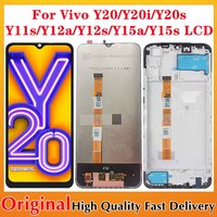 Original For Vivo Y20 Y20i Y20s LCD Display 100% Test Touch Screen 6.51\