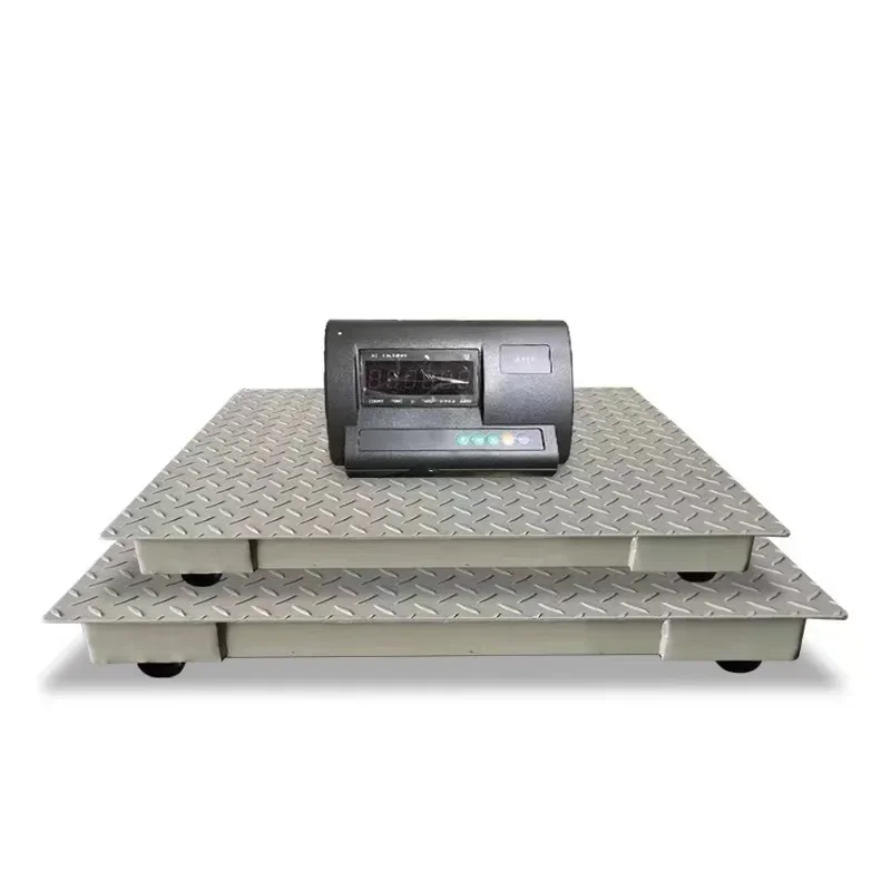 Veidt Weighing 3000kg 1*1m 3t Plate 5mm Hot Selling Digital Weight Scale Machine Platform Floor Industrial Scale