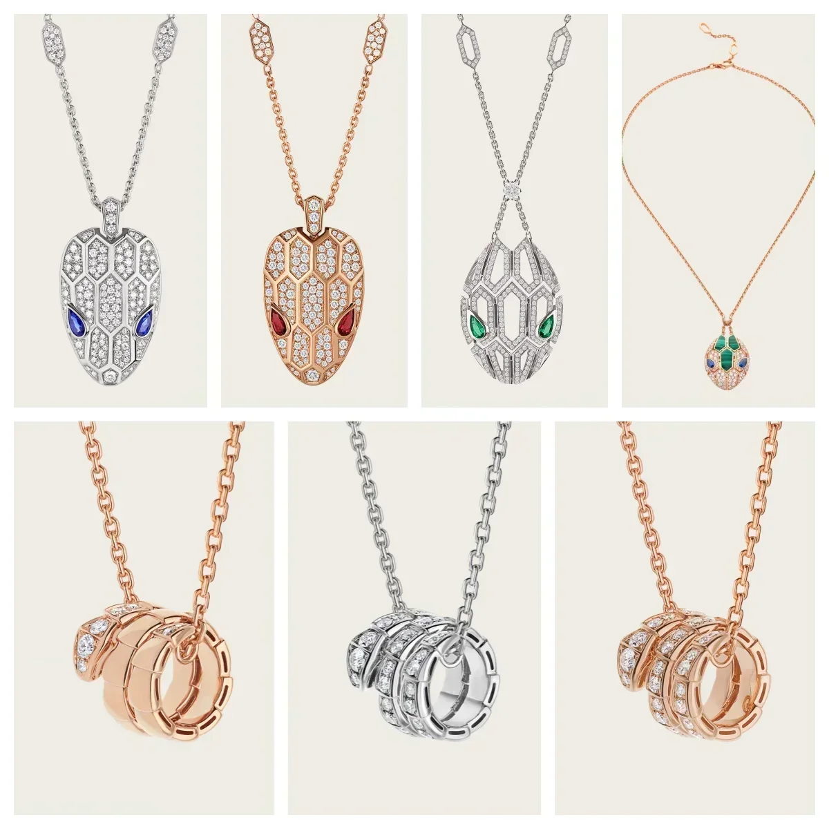 

Extreme Luxury Snake Head Pendant - Blooming Charm, Perfect for Banquet Accessories