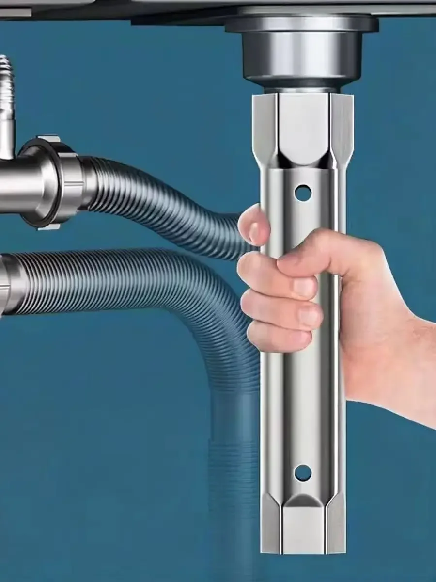 360 ° Universeller Edelstahl-Wasserhahn-Verlängerer, biegsamer Spritzschutz, Wasserhahn-Belüfter, Spülen-Verlängerungsschlauch, Küchenzubehör – Detail 4