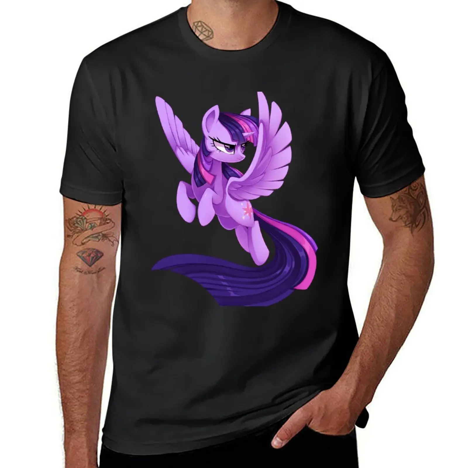 Twilight Sparkle T-Shirt quick-drying customs design your own men clothings