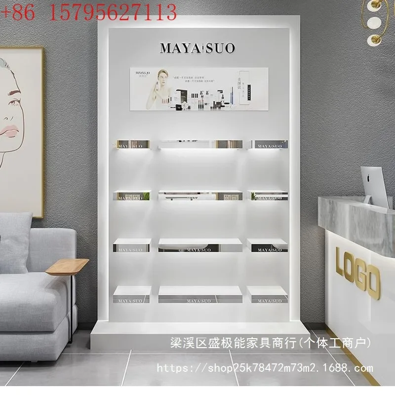 

Новый витринный шкаф для косметики, стойка для салона красоты