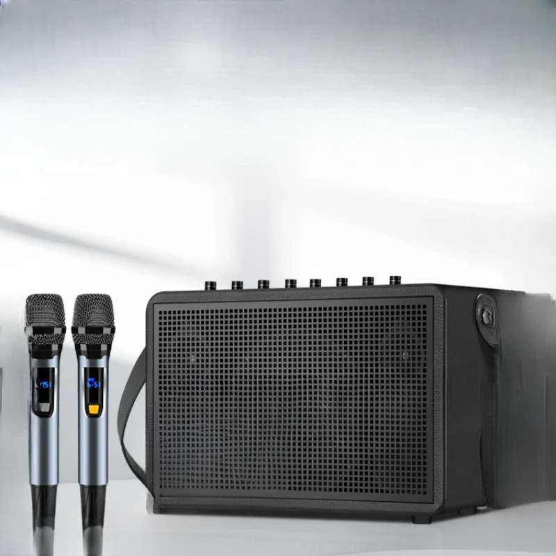 

Ss350pro plus sound card audio machine outdoor super-volume square dance k singing high notes
