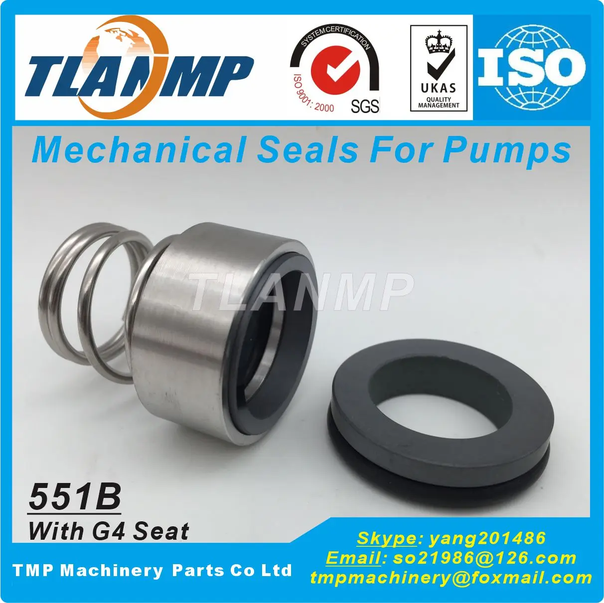 551B-15 , 551D-15 , 551A-19 , 551B-19 with BT seats Replacement of Rote-n-2 , U2 type 2 Mechanical Seals