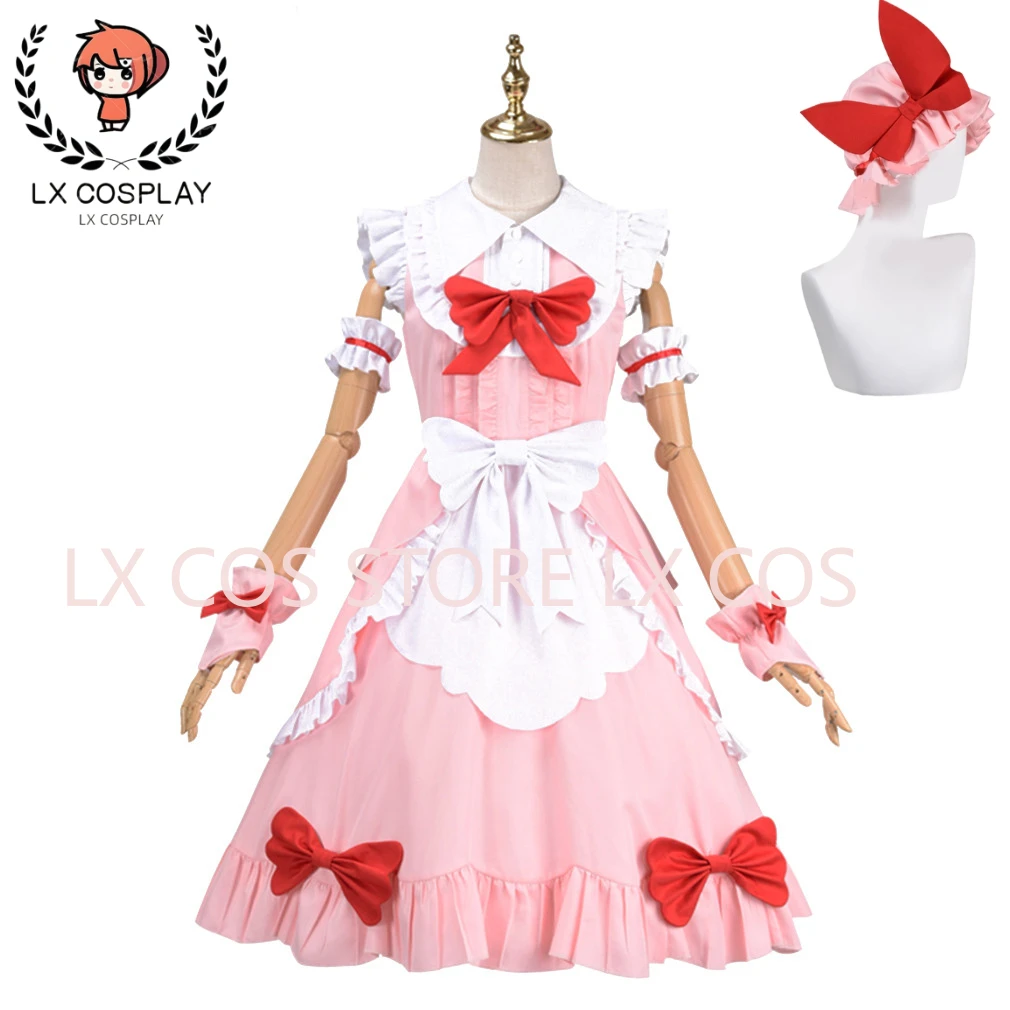 

Touhou Project Remilia Scarlet Remiria-Sukaretto Cosplay costume Pink Maid Cosplay Carnaval Costume Halloween Christmas Costume