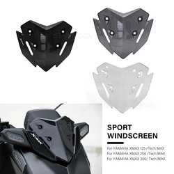 Windshield Fairing Viser For YAMAHA XMAX125 XMAX250 XMAX300 XMAX 125 250 300 Tech MAX (2023-2024) Motorcycle Sport Windscreen
