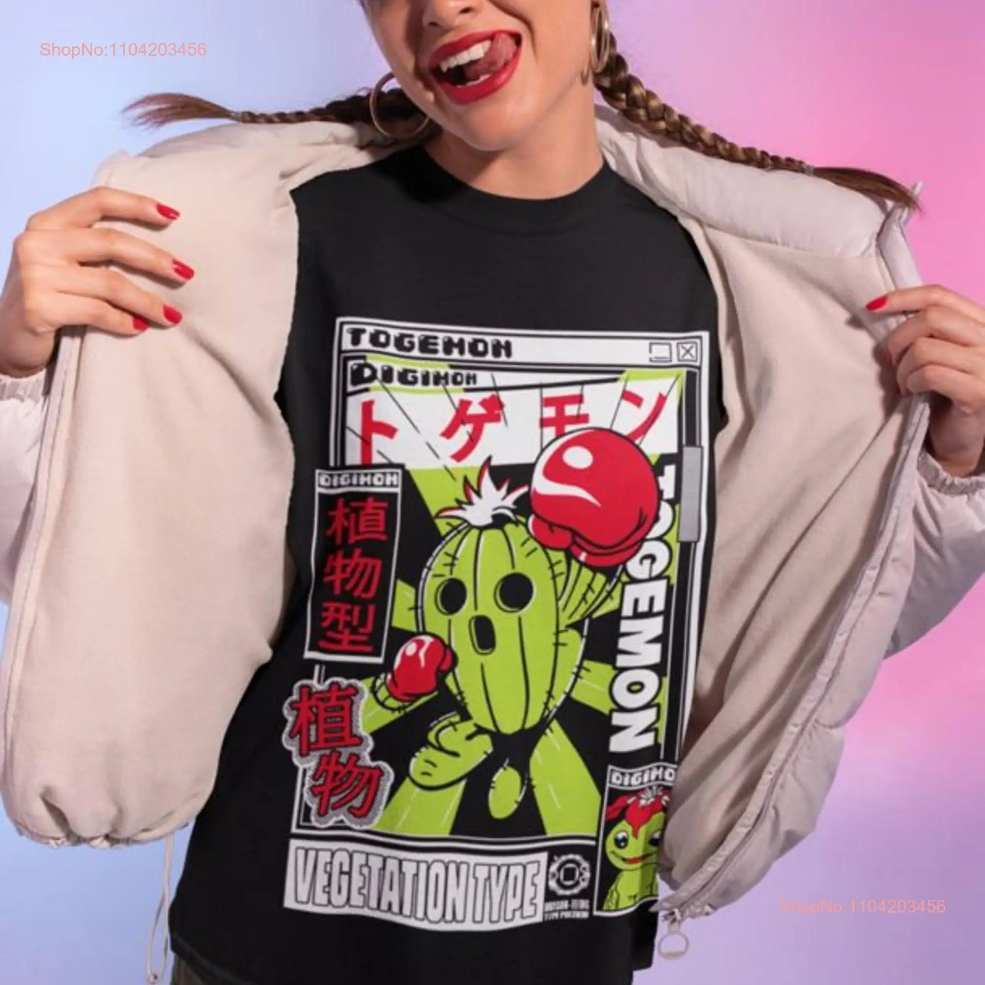 Togemon T Shirt long or short sleeves