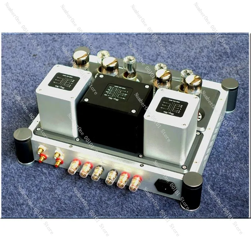 Pure Tube Push Pull HiFi Power Amplifier A40 Vacuum Electronic Valve Stereo Audio Amp Strong Output Powerful Drive Vocal Music