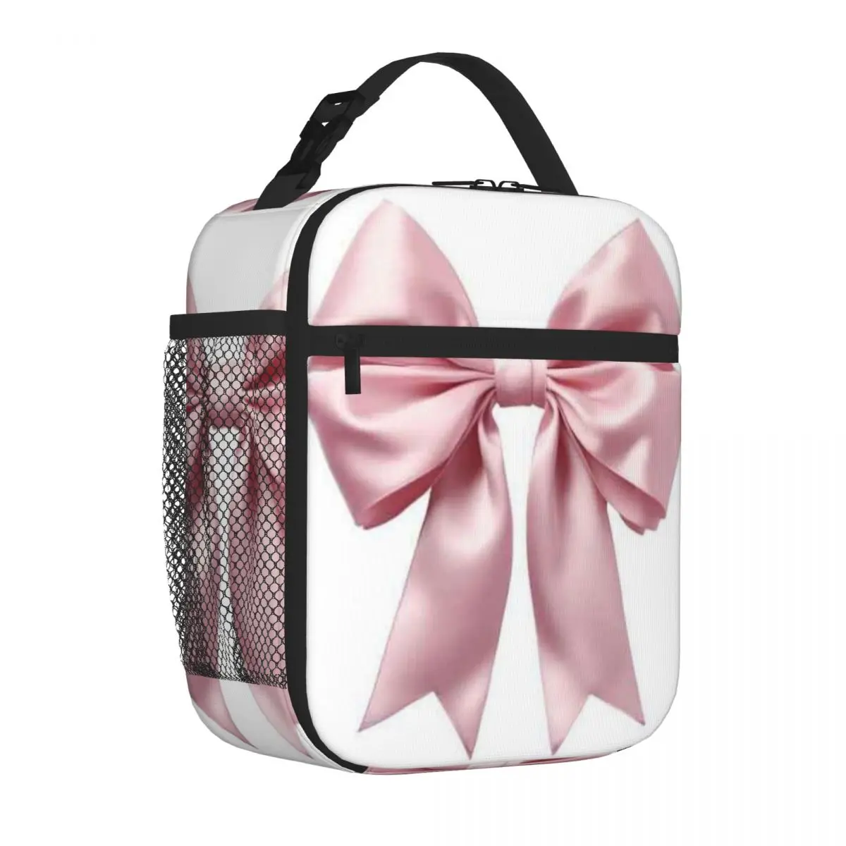 Bestselling Bow Hair Bow Light Luxury Lunch Carrier Garden Party School Lunch Bag