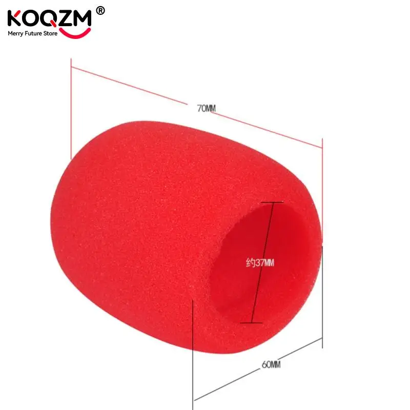 1pc Mix Colors Sponge Microphone Set Replacement Foam DJ Stage Windshield Wind Shield Cover Thick Washable