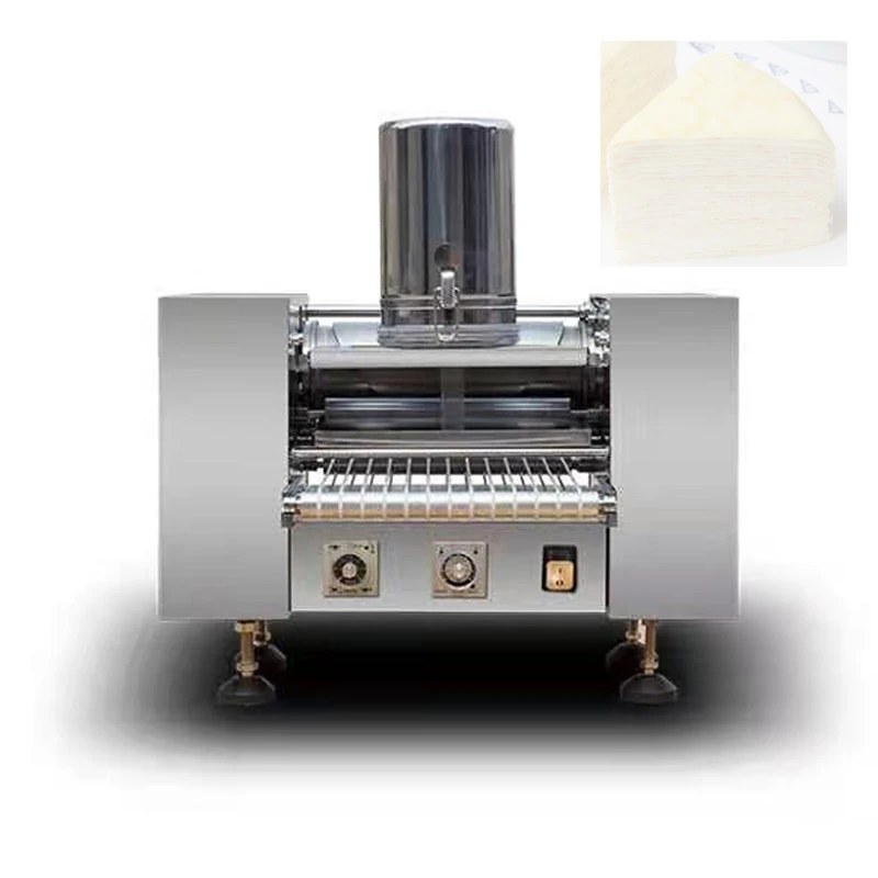 Automatic Pancake Thousand Layer Cake Maker Machine Spring Roll Wrapper Pancake Crepe Making Machine