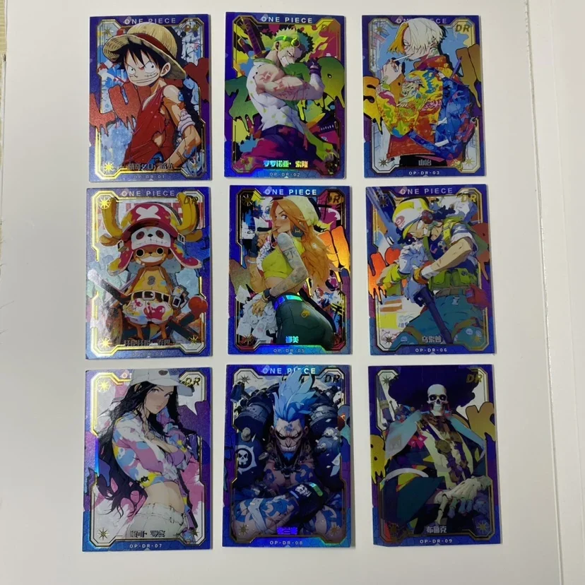 One Piece Gunakan Second Bullet Dr-Her-Far Series Anime Characters Boa-Hancock Yamato Nico-Robin Birthday Gift Collection Card