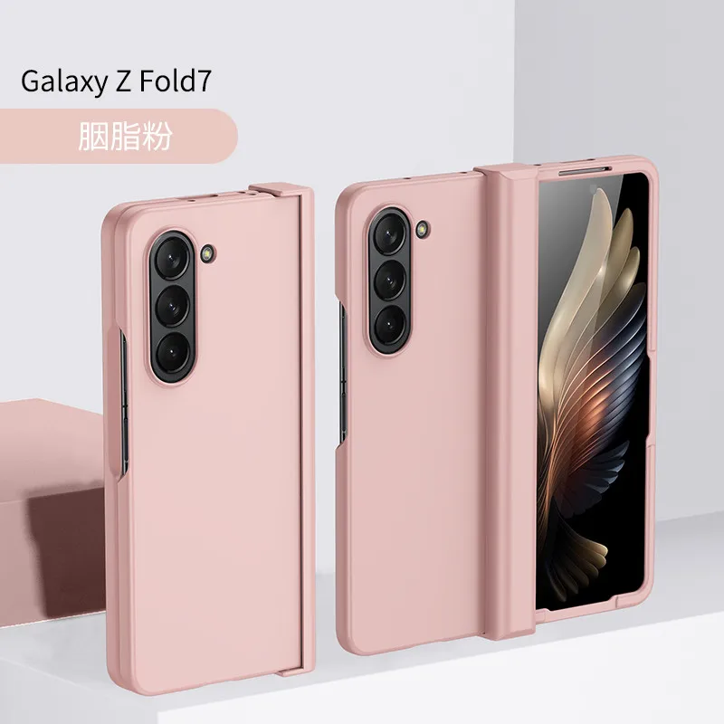 

Чехол с шарниром для ПК ярких цветов для Samsung Galaxy Z Fold7, чехол для Galaxy Z Fold6, чехол Z Fold5 Z Fold4 Z Fold3 Capa Z Fold 7 6 5 4 3
