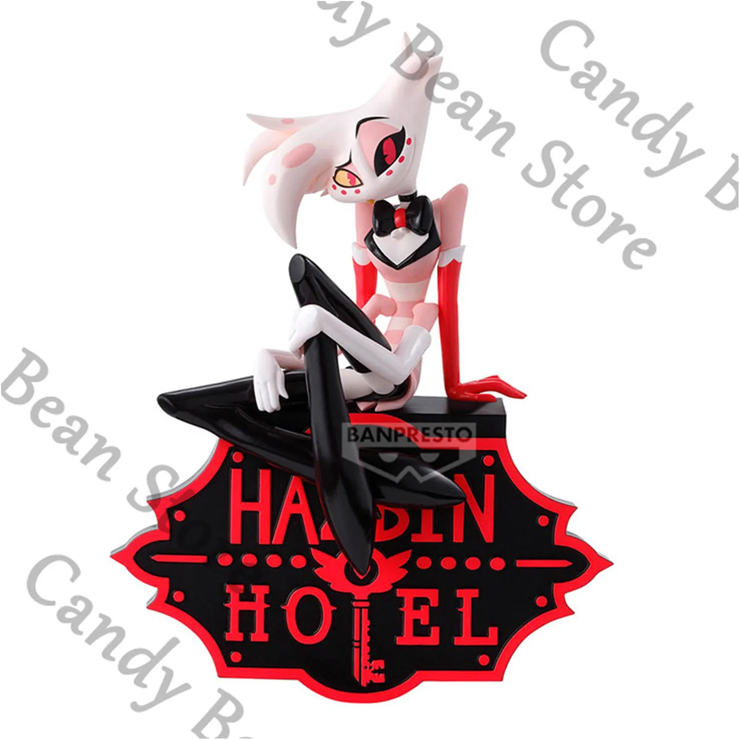 Genuine Anime Hazbin Hotel Angel Dust Alastor Vaggie Charlie Husk Cosplay Figurine Cartoon Garage Kits Model Birthday Adorn Gift view 2