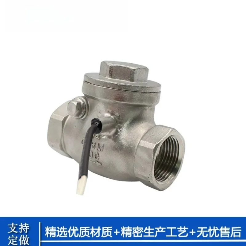 High Quality 304 Stainless Steel Water Flow Switch Sensor 6 Points DN20 Baffle Type Liquid Level, Water Flow Control Alarm