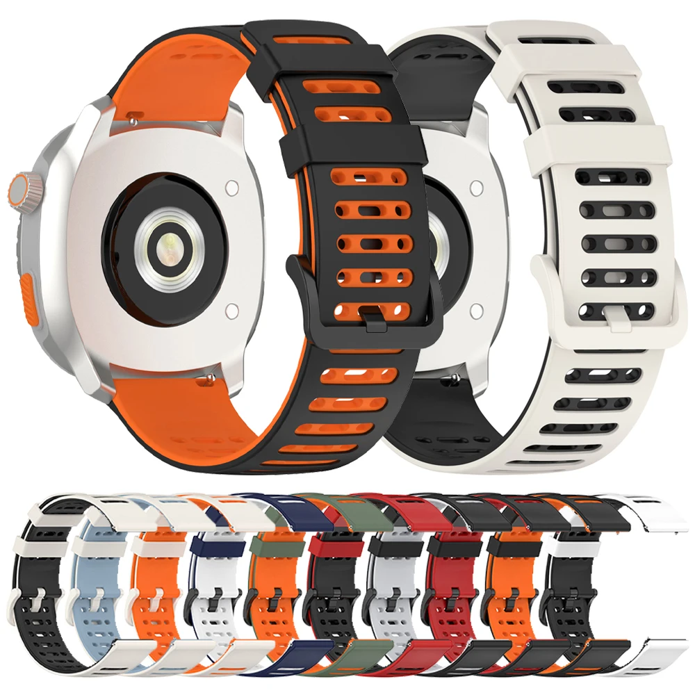 22 مللي متر لينة سيليكون حزام الساعات ل كوروس بيس 3 حزام استبدال سوار ل كوروس بيس برو/أبيكس 2 برو/أبيكس 46 مللي متر الرياضة معصمه