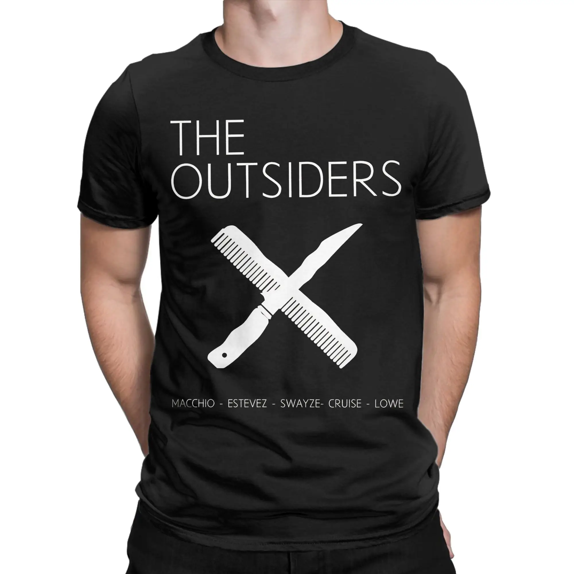 Gifts For Women The Outsiders Discount Retro Vintage T Shirt Summer  Hip Hop T Shirts Man Pure Cotton Crewneck Tees Retro Tshirt