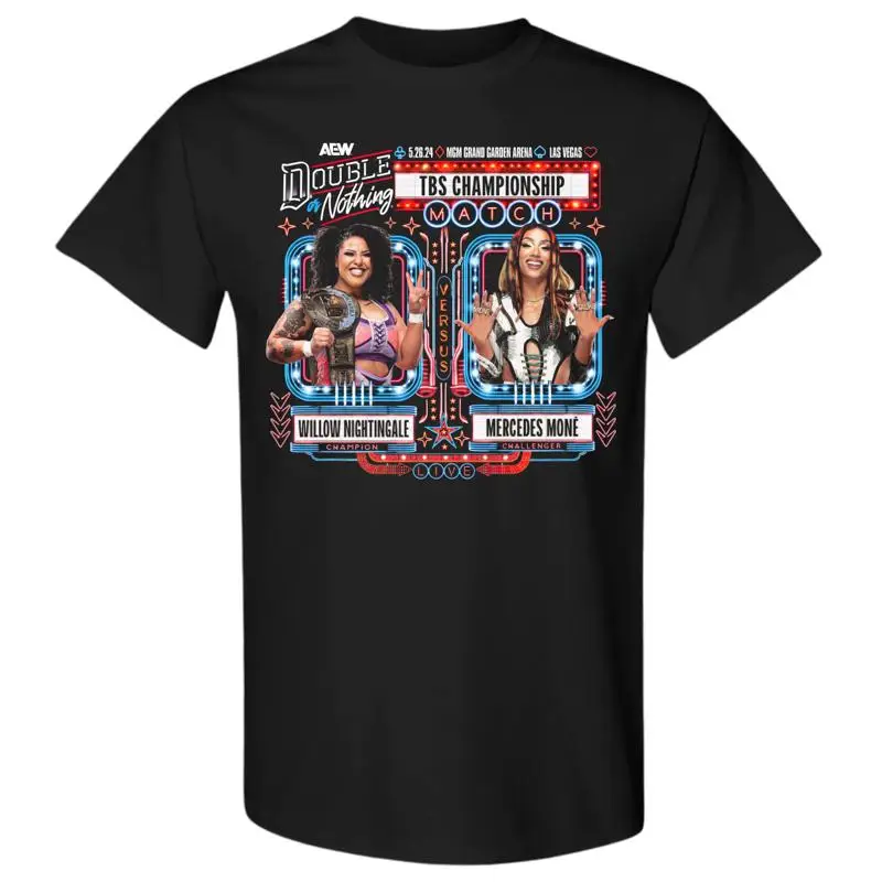 

AEW DON 2024 MATCHUP NIGHTINGALE VS MON â Official T Shirt