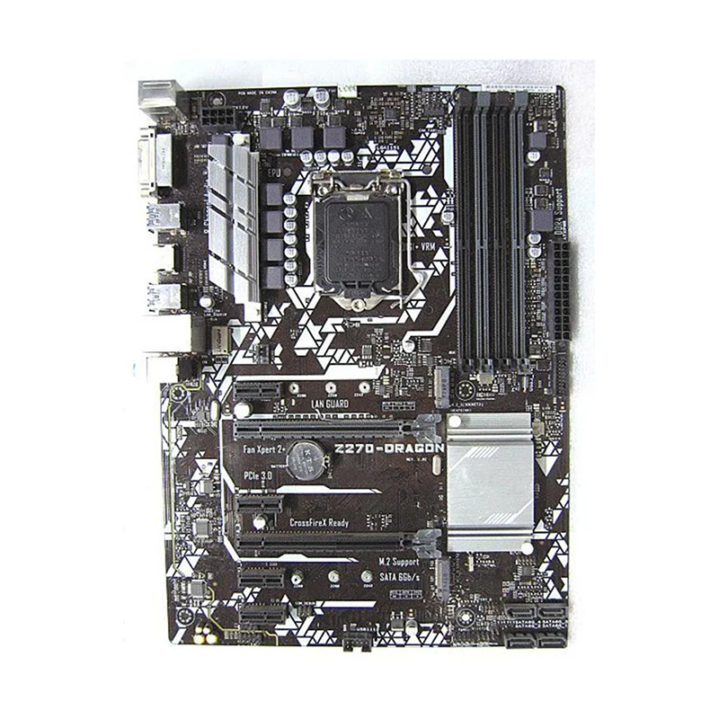 

Intel Z270 Z270-DRAGON motherboard Used original LGA1151 LGA 1151 DDR4 64GB M.2 NVME USB3.0 SATA3 Desktop Mainboard