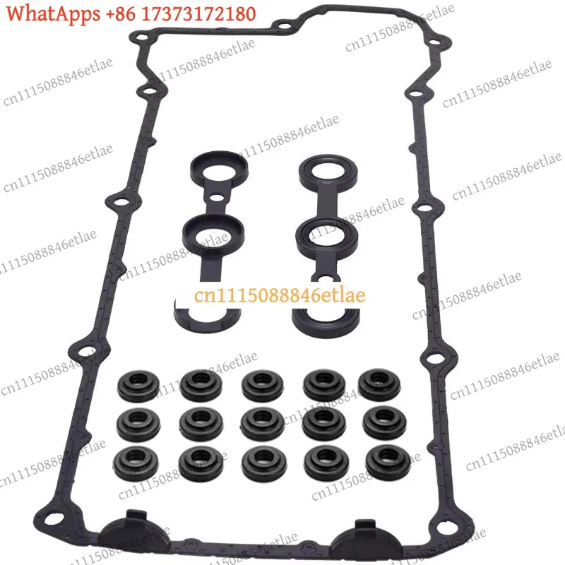 Valve Cover Gasket Set with Grommets for BMW 3 Series 320i 1975-2023 11120034107 11121738701 11129070531 11121748049
