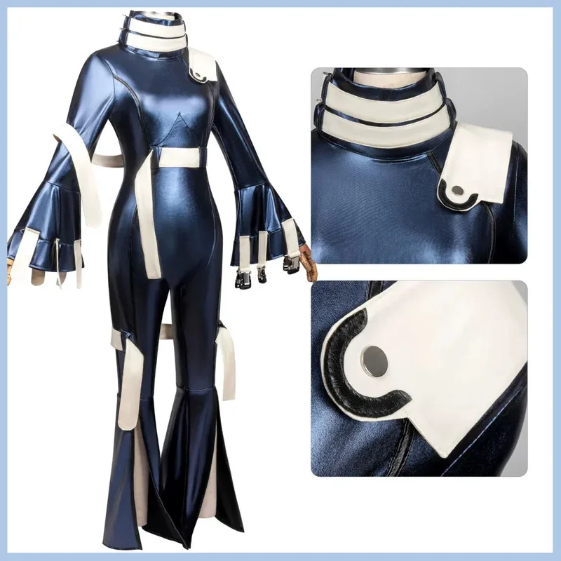 

Anime CODE GEASS Lelouch of The Rebellion CC Cosplay Costume Dark Blue Tight Fitting Jumpsuits Wig Sexy Carnival Christmas Suit