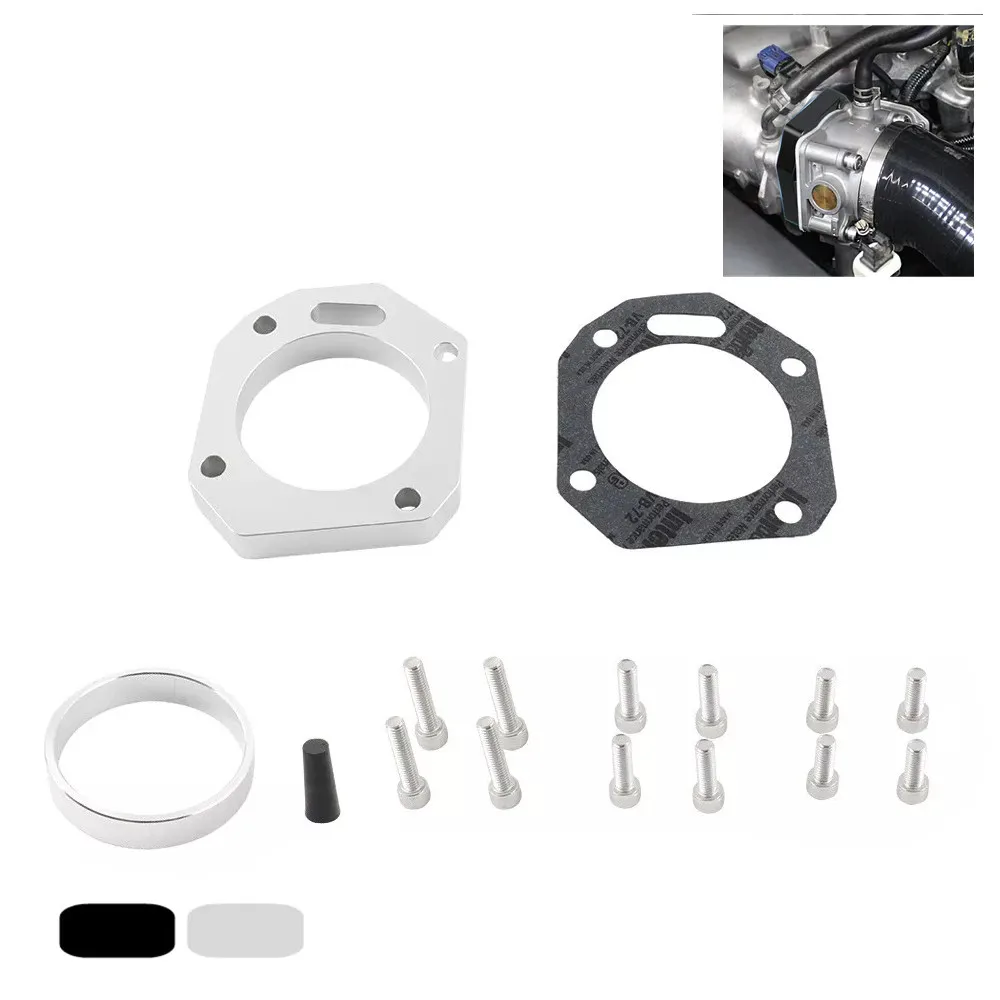 Air Intake System Dual Throttle Body Kit Adapter Aluminum For RBC RRC K20 K24 K20Z1 K20A1 K20A2 K24A K20A3 Engine