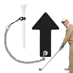 Golf Tees With A Chain Stable Golf Balls Holder Available Stronger Than Golf Wood Tees For Professional Player