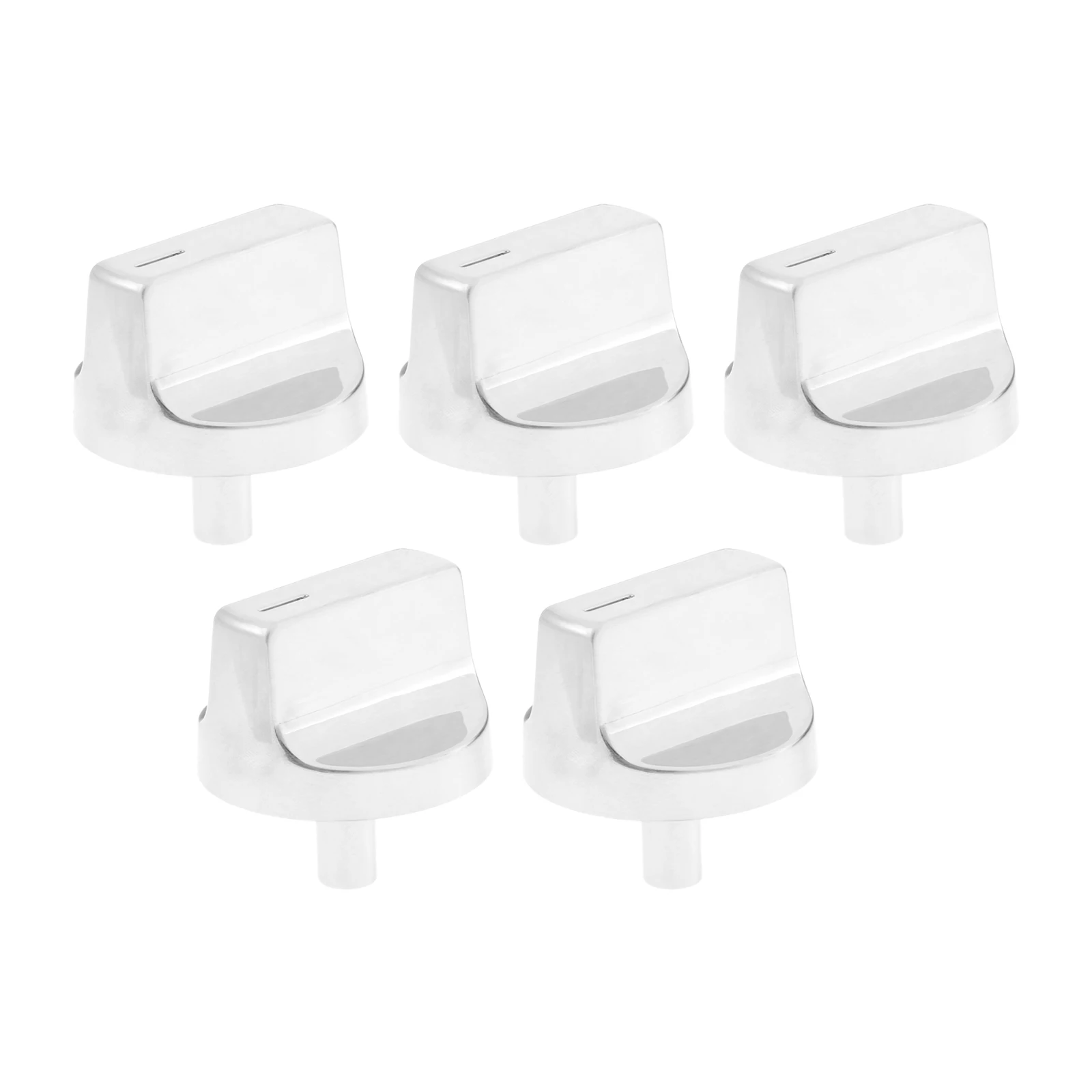 5 Pcs W11517334 Gas Range Stove Knobs Fit for Whirlpool WEG745H0FS0 WEG745H0FS1 WEG515S0FS0 Burner Control Knob Stove Top Knobs