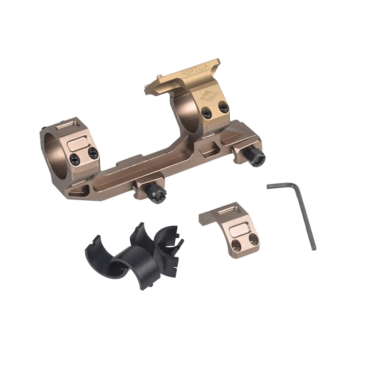 Taktische GEISSELE Automatics M4 M16 Ar15 Optik-Zielfernrohrmontage 25,4mm/30mm QD-Ringe Optische Wasserwaage für 20mm Picatinny-Schiene