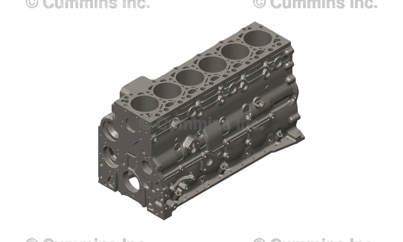 

Diesel Engine Part 6ISD motor Cylinder Block 5302096