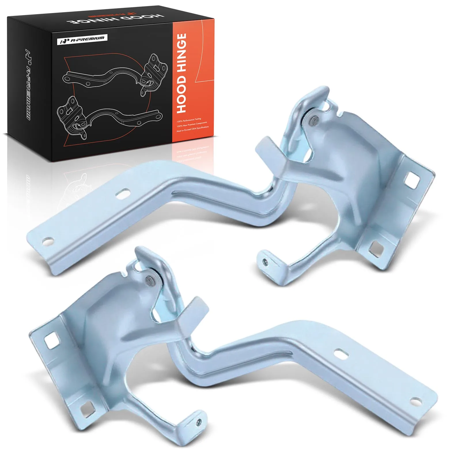 A-Premium Pair Front Driver & Passenger Side Hood Hinge for Nissan LEAF 2018-2024
