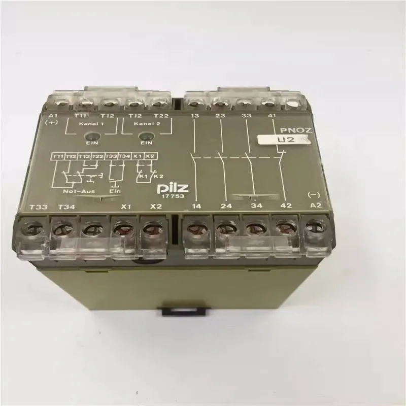 Pilz PNOZ for 24VDC 3S 1O Safety Relay Module 474695 for Industrial Automation Control System PLC Compatible Safety Switching